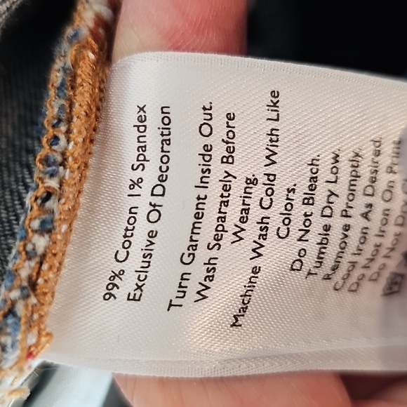 Eddie Bauer Boyfriend Midrise Slim Dark Wash Denim Jeans - Women's Size 8 - Picture 3 of 5